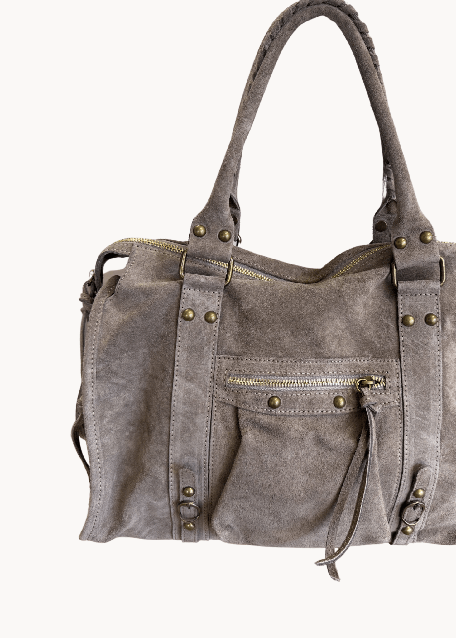 Paris Ruskind Taske - Taupe - ByStenholt.dk