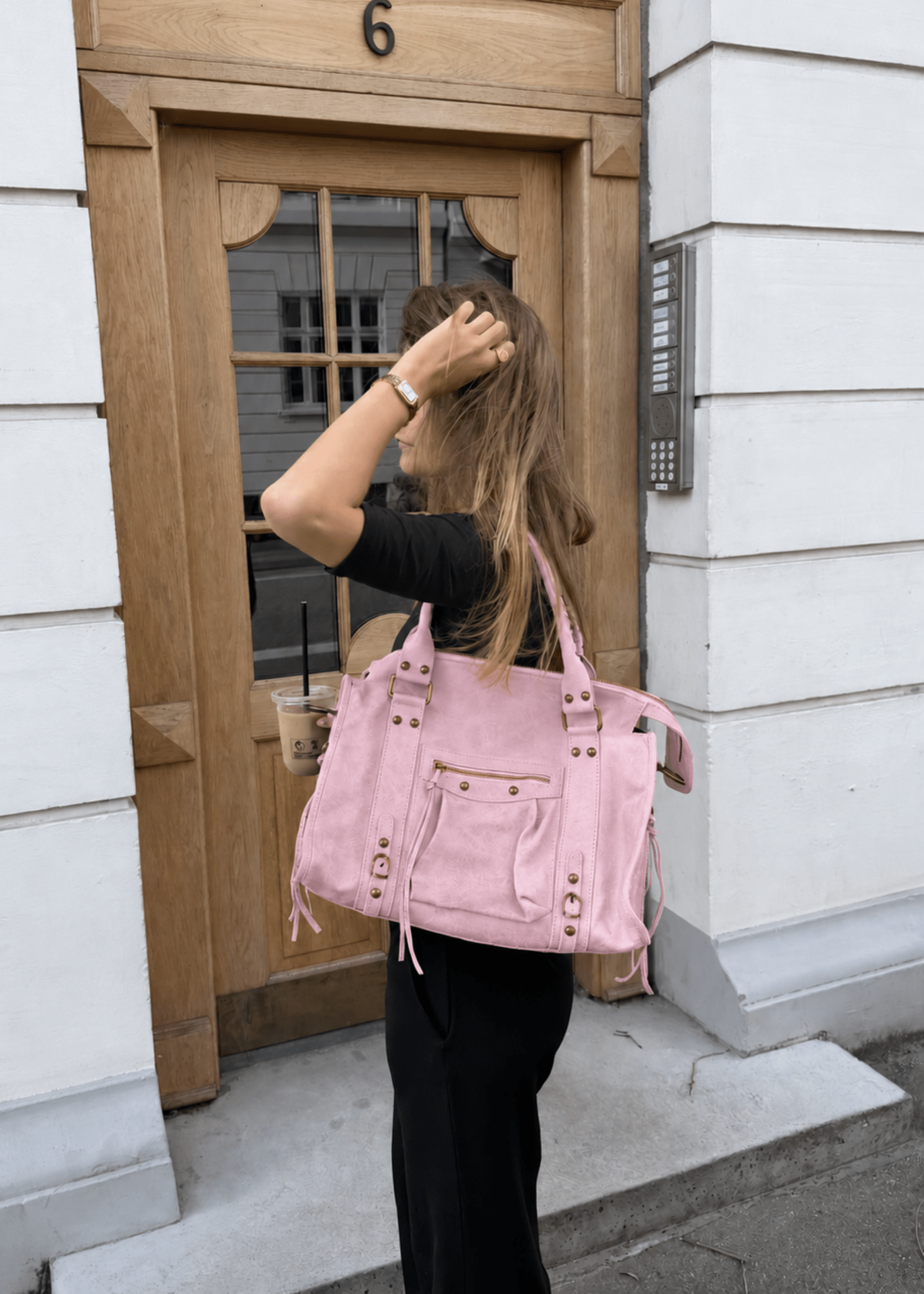 Paris Taske - Baby Lyserød - ByStenholt.dk