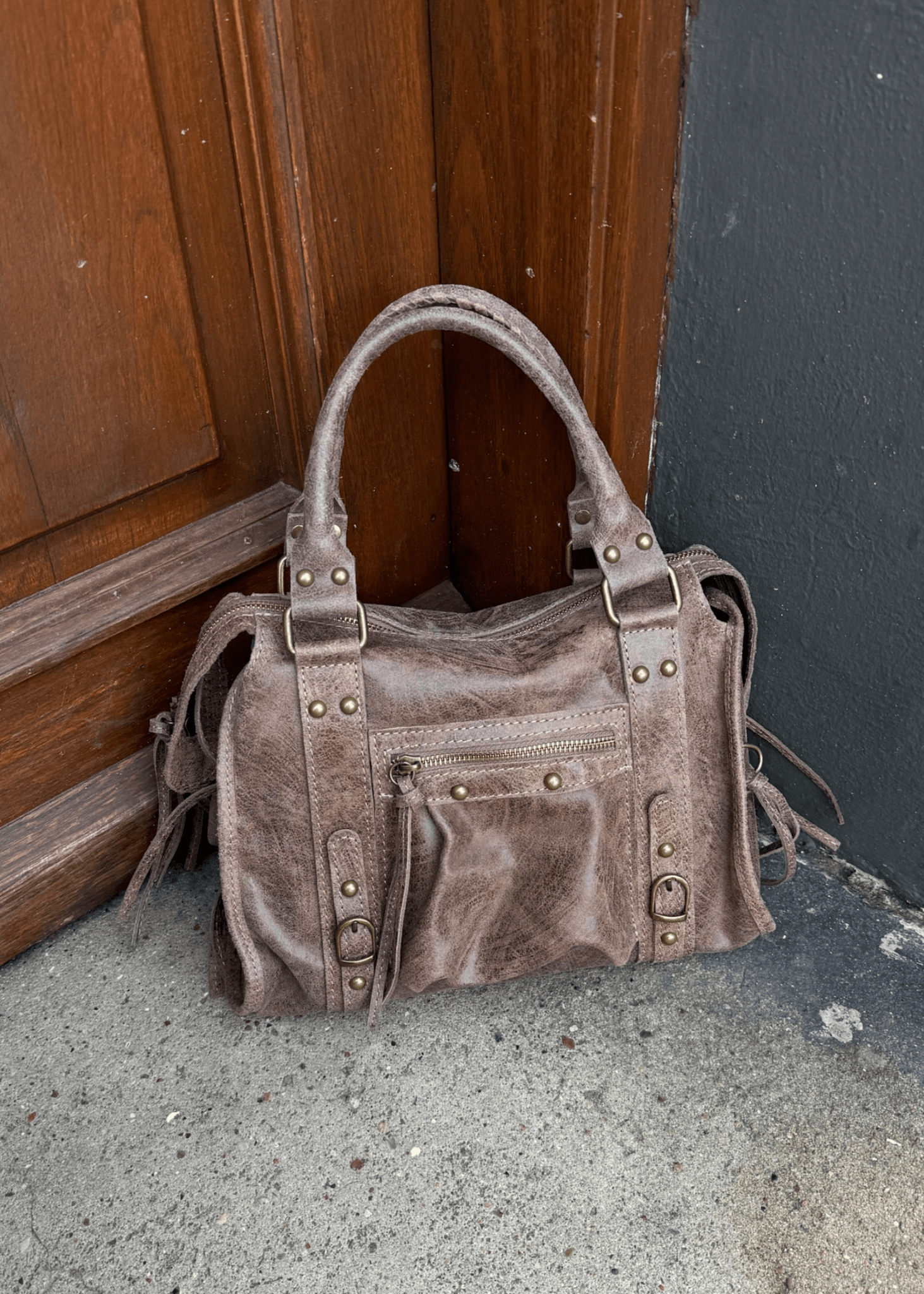 Paris Taske - Brun - ByStenholt.dk