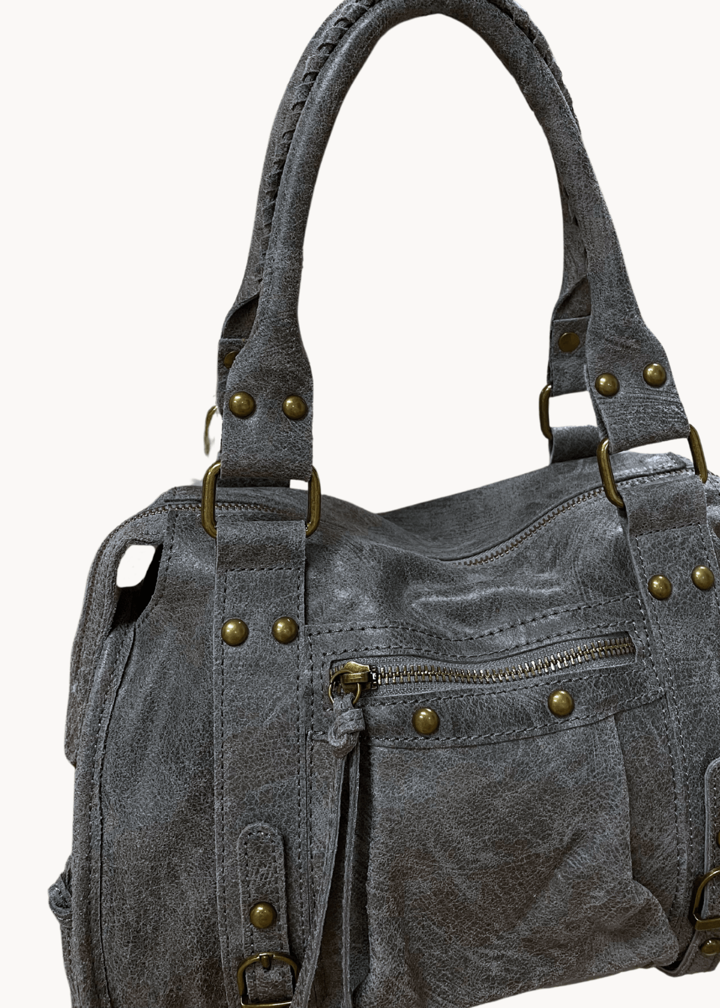 Paris Taske - Mørkegrå - ByStenholt.dk