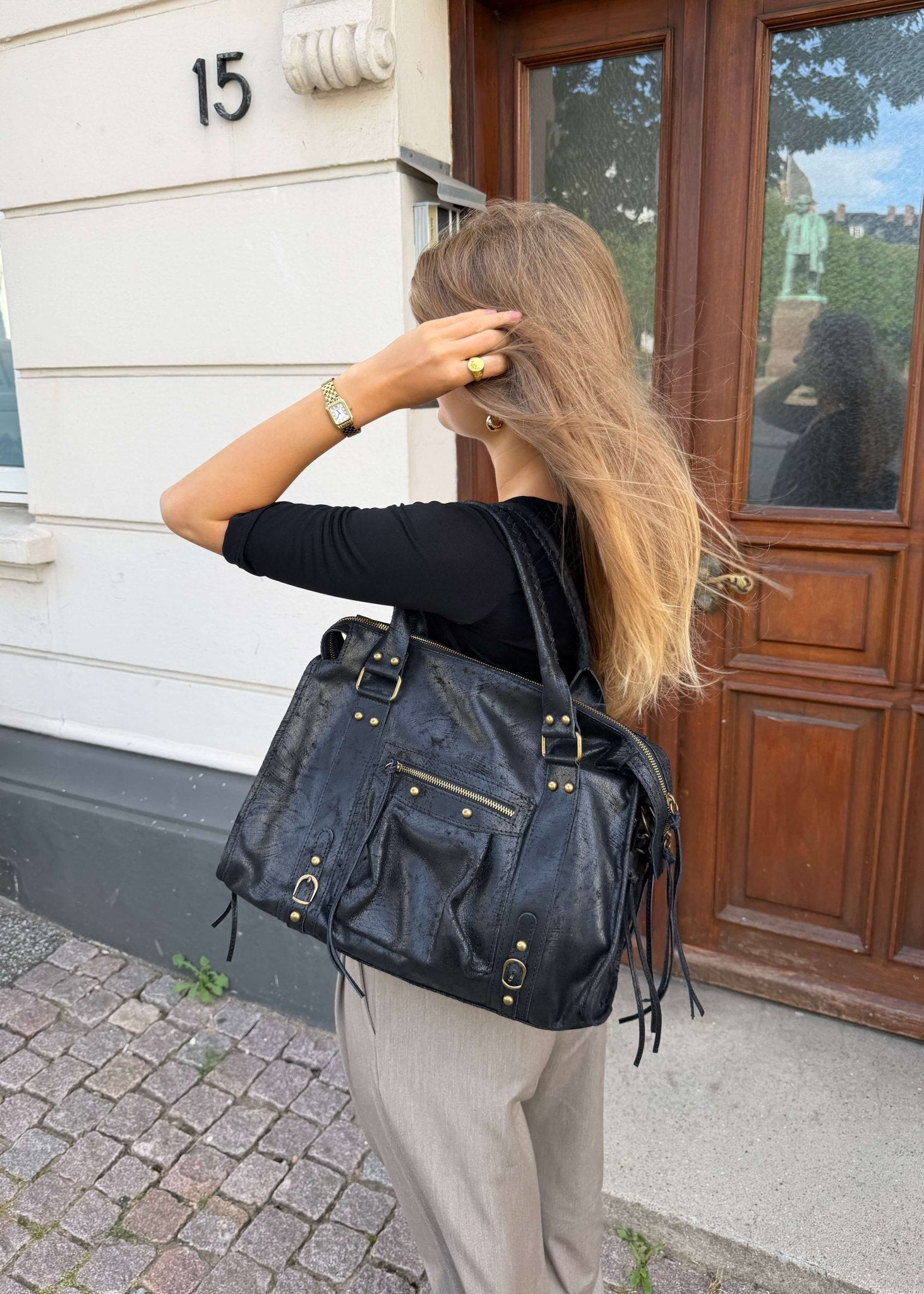 Paris Taske - Sort - ByStenholt.dk
