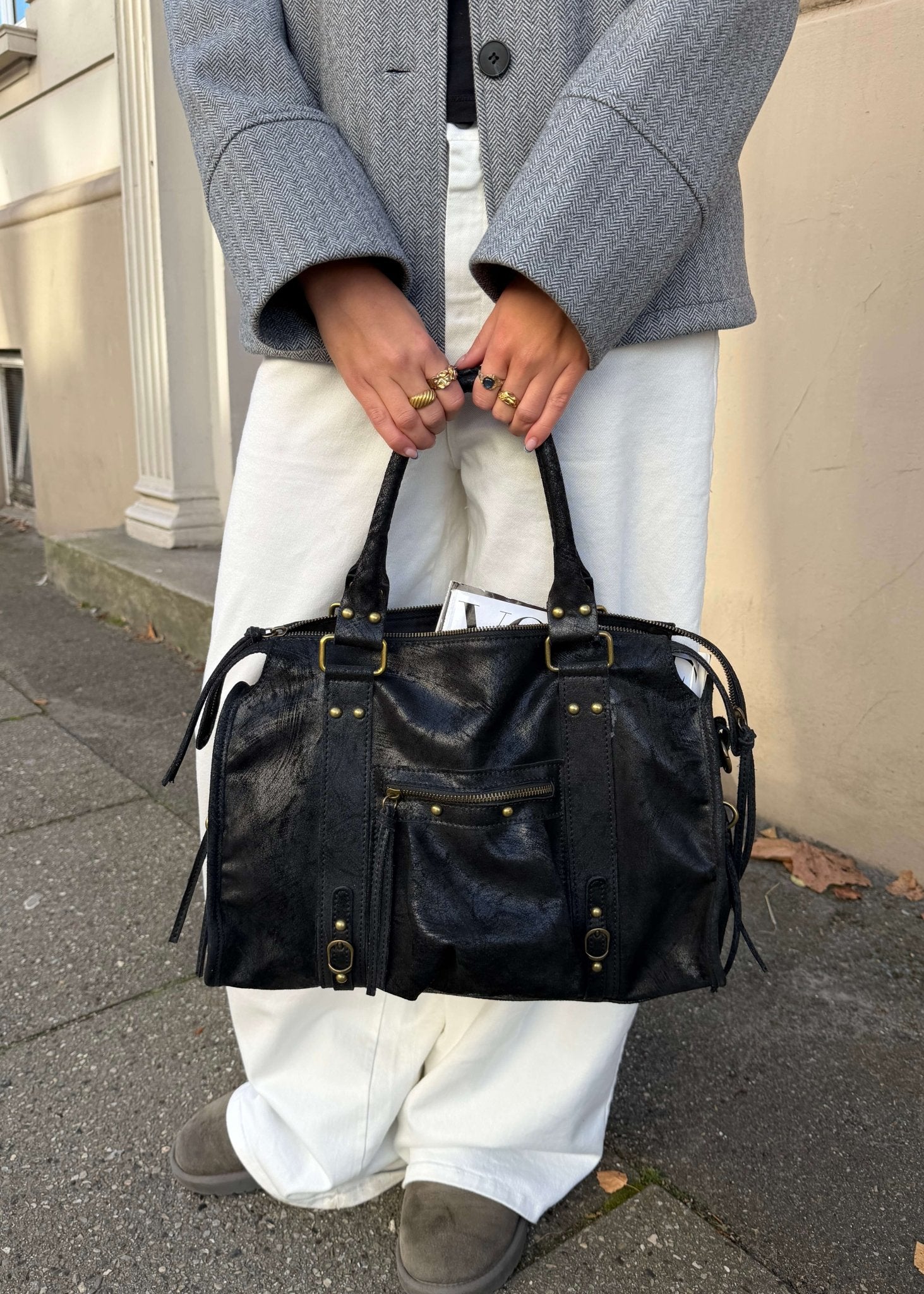 Paris Taske - Sort - ByStenholt.dk