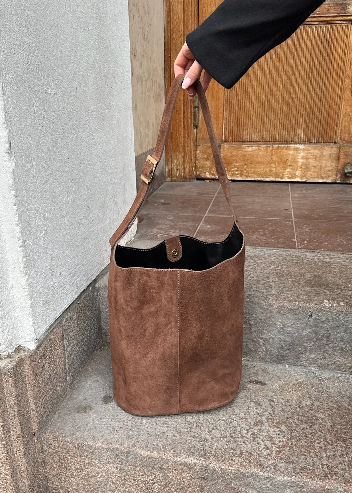 Paula Shopper Taske - Mørkebrun - ByStenholt.dk