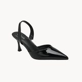 Plain Slingback Pumps - Sort - ByStenholt.dk