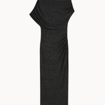 Rhea Glimmer Maxi Kjole - Sort - ByStenholt.dk