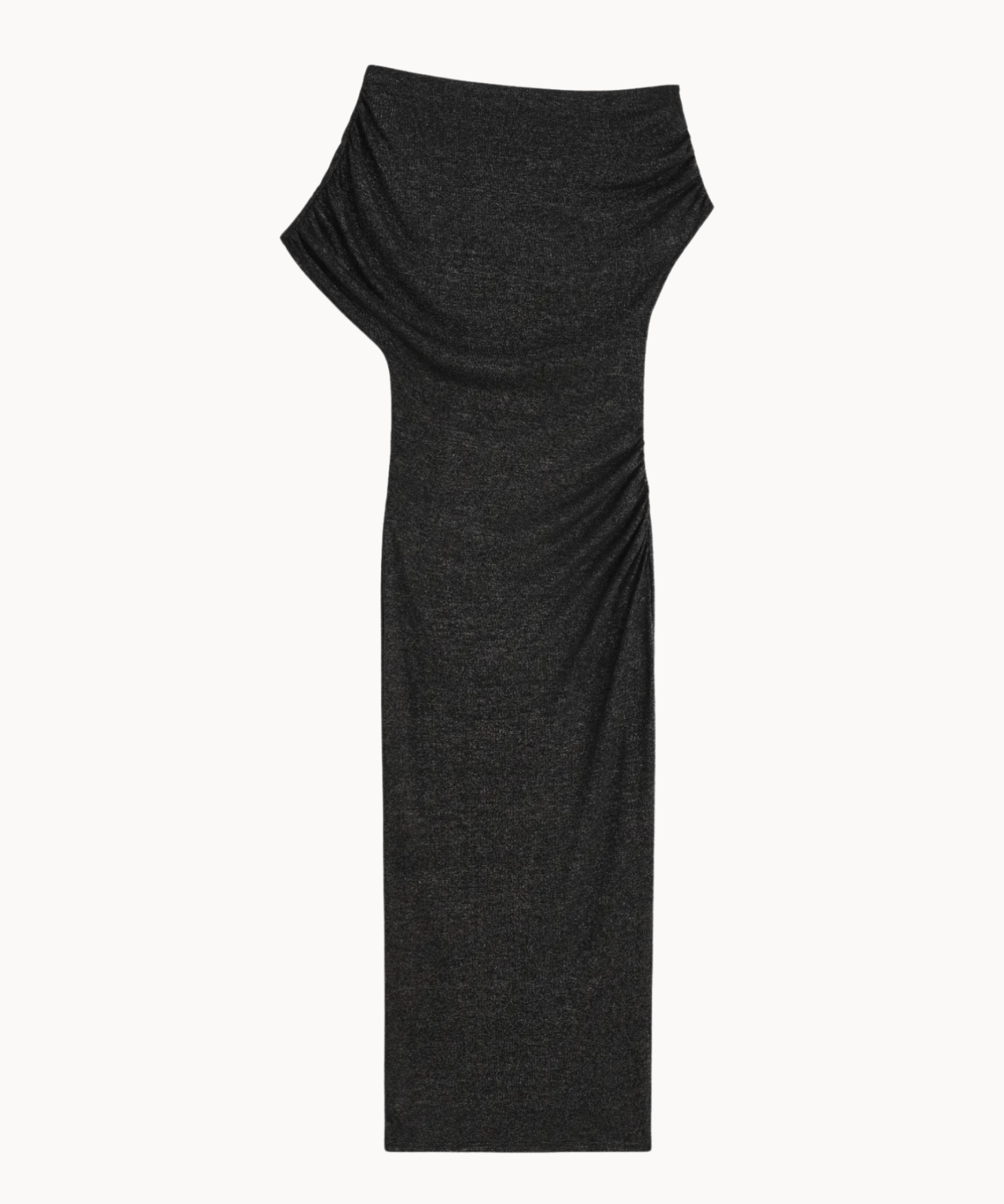 Rhea Glimmer Maxi Kjole - Sort - ByStenholt.dk