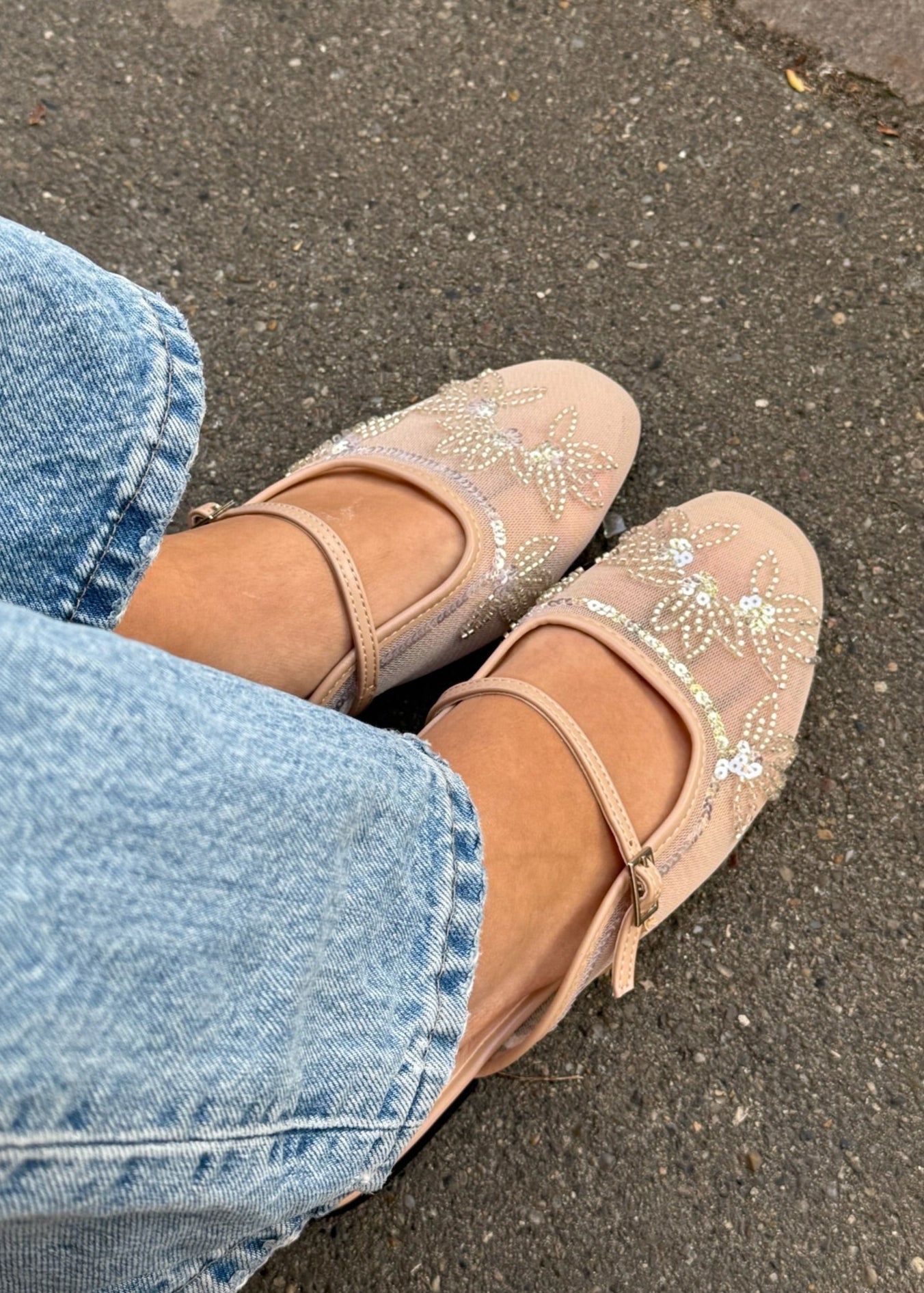 Rhinsten Sandaler - Beige - ByStenholt.dk