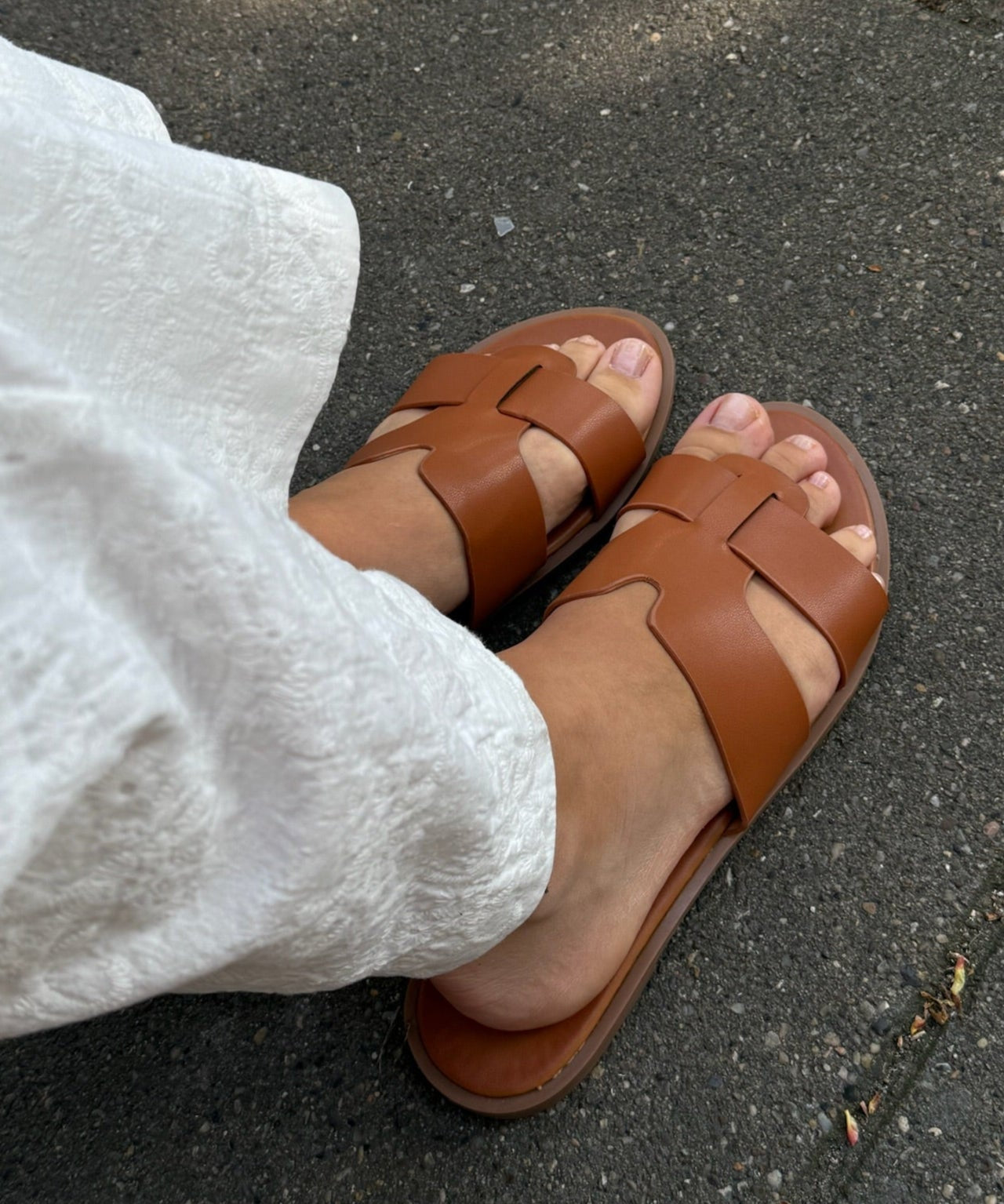 Rie Sandaler - Camel - ByStenholt.dk