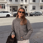 Ronja Zip Cardigan - Lyserød - ByStenholt.dk