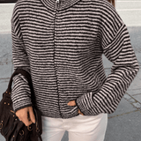 Ronja Zip Cardigan - Lyserød - ByStenholt.dk