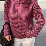 Ronja Zip Cardigan - Lyserød - ByStenholt.dk