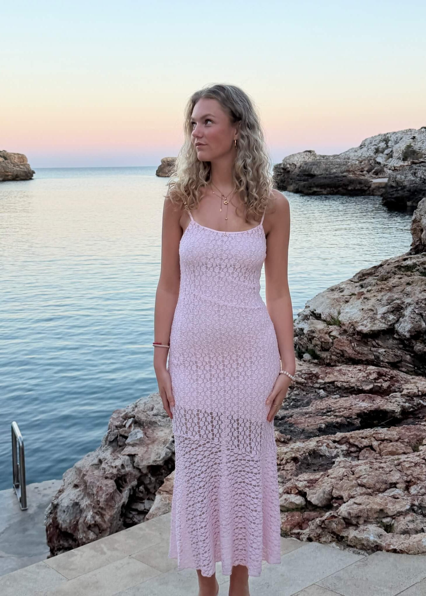 Rose Blonde Maxi Kole - ByStenholt.dk