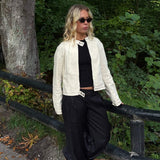 Sia Fitted Jakke - Beige - ByStenholt.dk