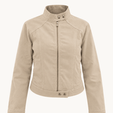 Sia Fitted Jakke - Beige - ByStenholt.dk