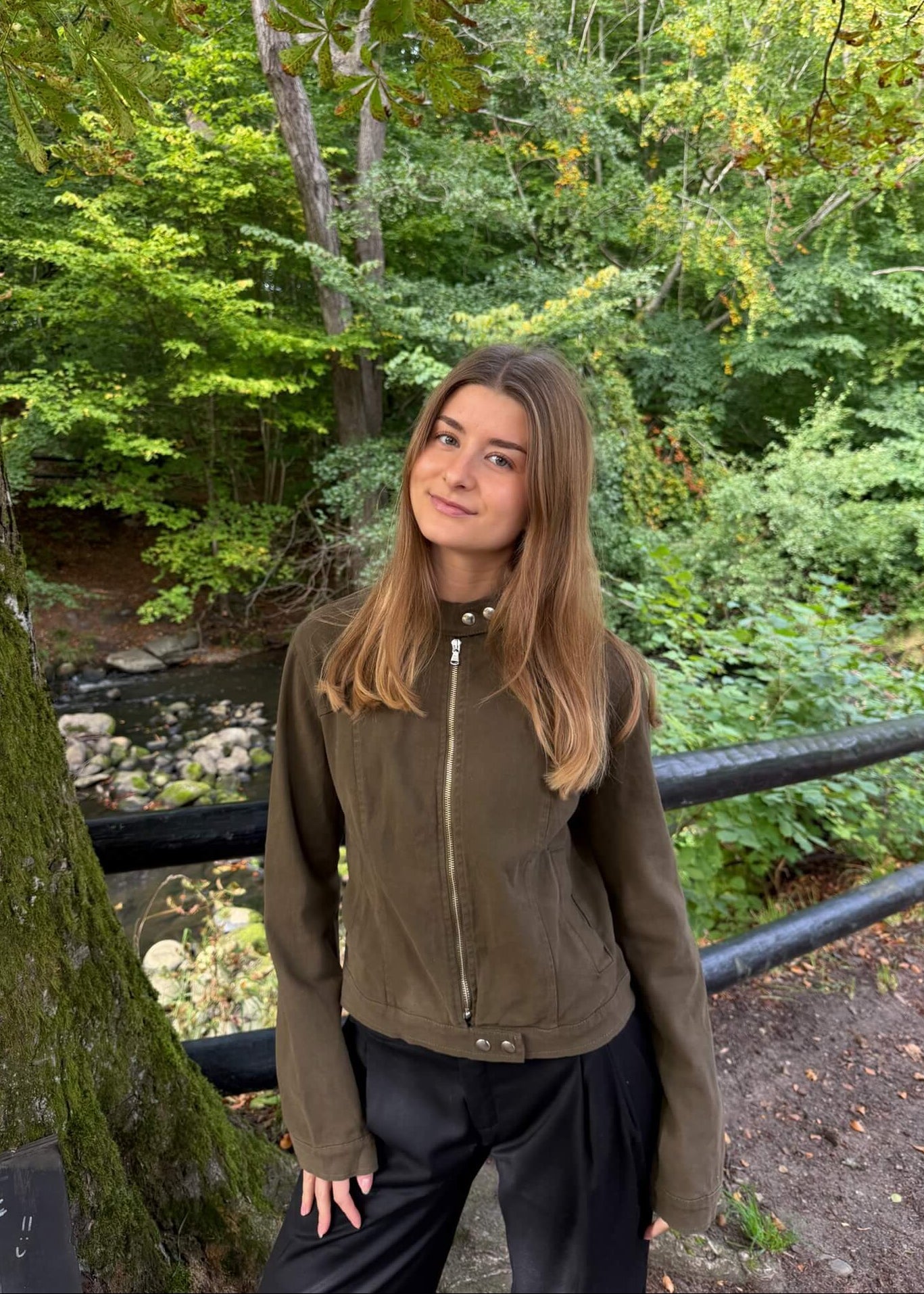 Sia Fitted Jakke - Mørkegrøn - ByStenholt.dk
