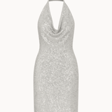 Sia Paillet Kjole - Sølv - ByStenholt.dk