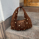 Siena Taske Med Nitter - Brun