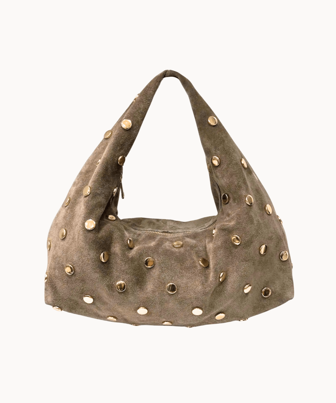 Siena Taske Med Nitter - Taupe - ByStenholt.dk