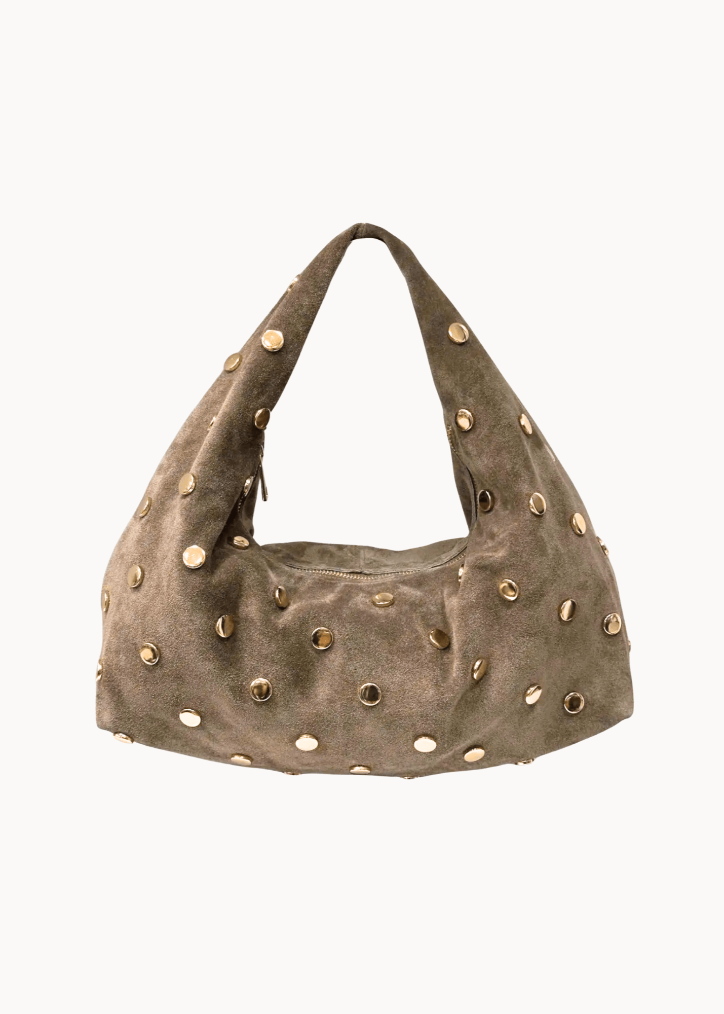 Siena Taske Med Nitter - Taupe - ByStenholt.dk