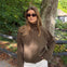 Sienna Strik Cardigan - Brun - ByStenholt.dk
