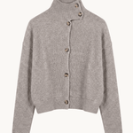 Sienna Strik Cardigan - Grå - ByStenholt.dk