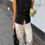 Sira Vest - Sort - ByStenholt.dk