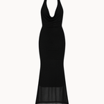 Soleil Glimmer Maxi Kjole - Sort - ByStenholt.dk