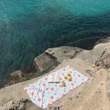 Strandhåndklæde - Frugter - ByStenholt.dk