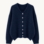 Strikket Cardigan - Navy - ByStenholt.dk