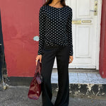 Svea Low Waist Bukser - Sort - ByStenholt.dk