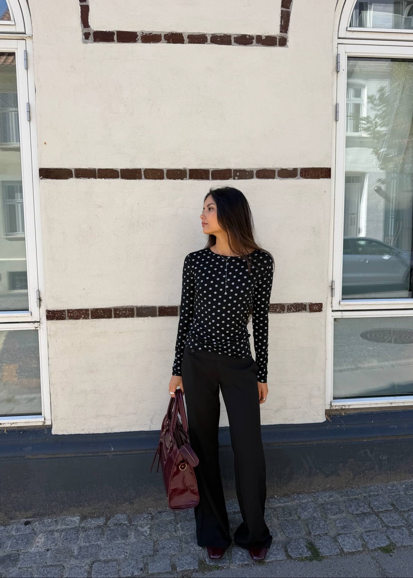 Svea Low Waist Bukser - Sort - ByStenholt.dk