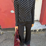 Svea Low Waist Bukser - Sort - ByStenholt.dk