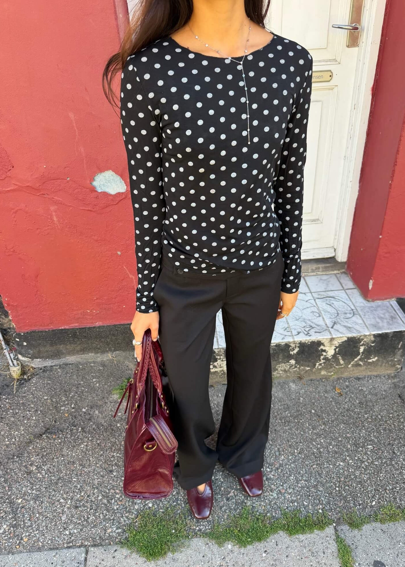 Svea Low Waist Bukser - Sort - ByStenholt.dk