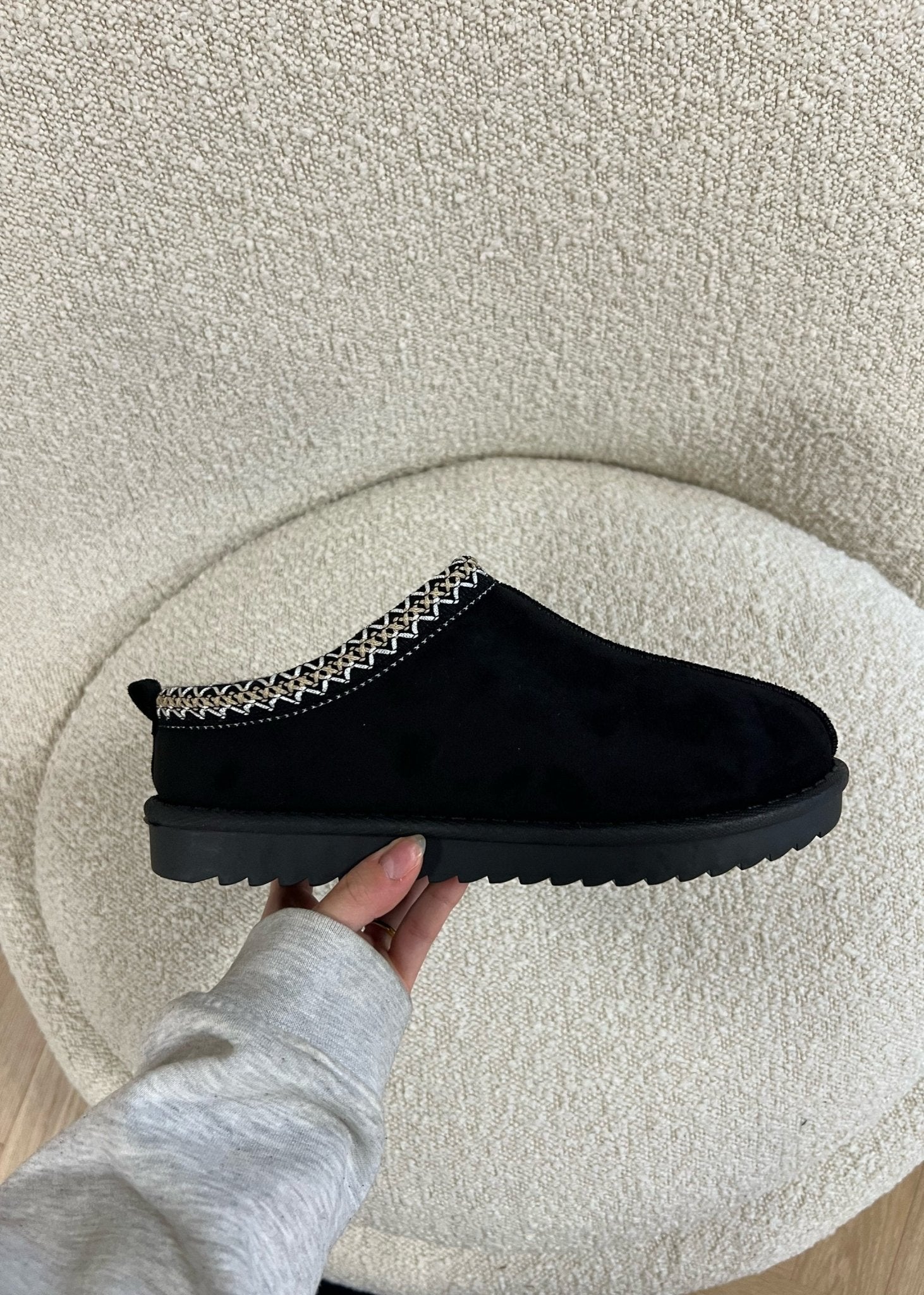 Tabita Bamsestøvler - Sort - ByStenholt.dk