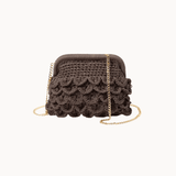 Tanja Clutch - Mørkebrun