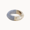 Tofarvet Chunky Bangle - Blå - ByStenholt.dk
