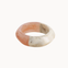 Tofarvet Chunky Bangle - Lyserød - ByStenholt.dk