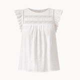 Tula Top - Hvid - ByStenholt.dk