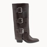 Vega Spænde Støvler - Mørkebrun