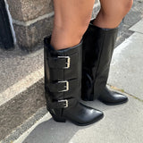 Vega Spænde Støvler - Sort