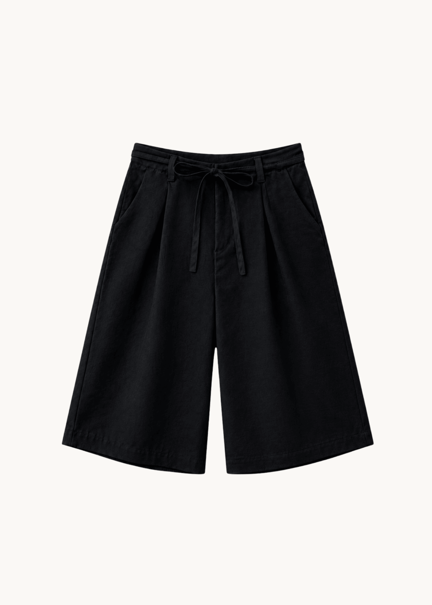 Vide Bermuda Shorts (lang) - Sort - ByStenholt.dk
