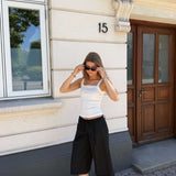 Vide Bermuda Shorts (lang) - Sort - ByStenholt.dk