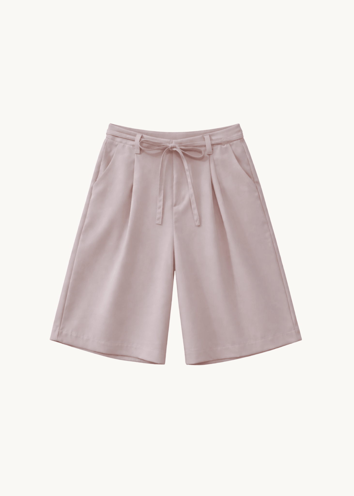 Vide Bermuda Shorts - Sart Lyserød - ByStenholt.dk