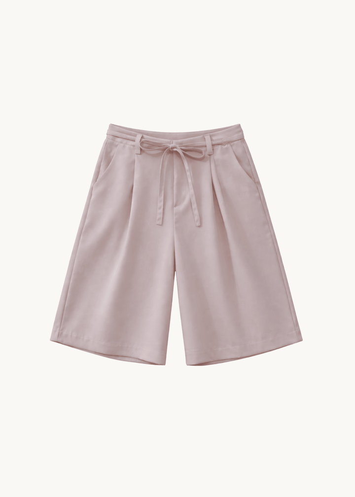 Vide Bermuda Shorts - Sart Lyserød - ByStenholt.dk